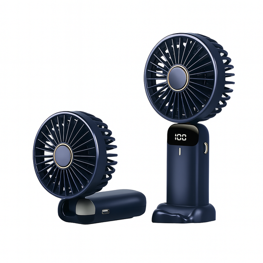 Wiederaufladbarer Handventilator – Kompakt, leistungsstark und überall einsetzbar